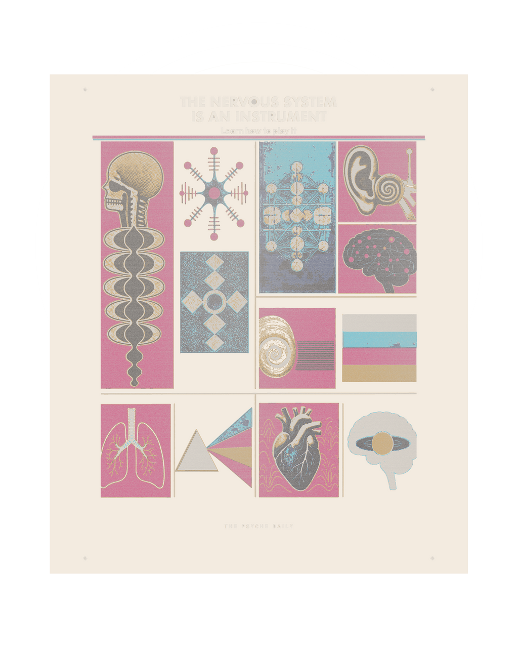 The nervous system is an instrument — print plate