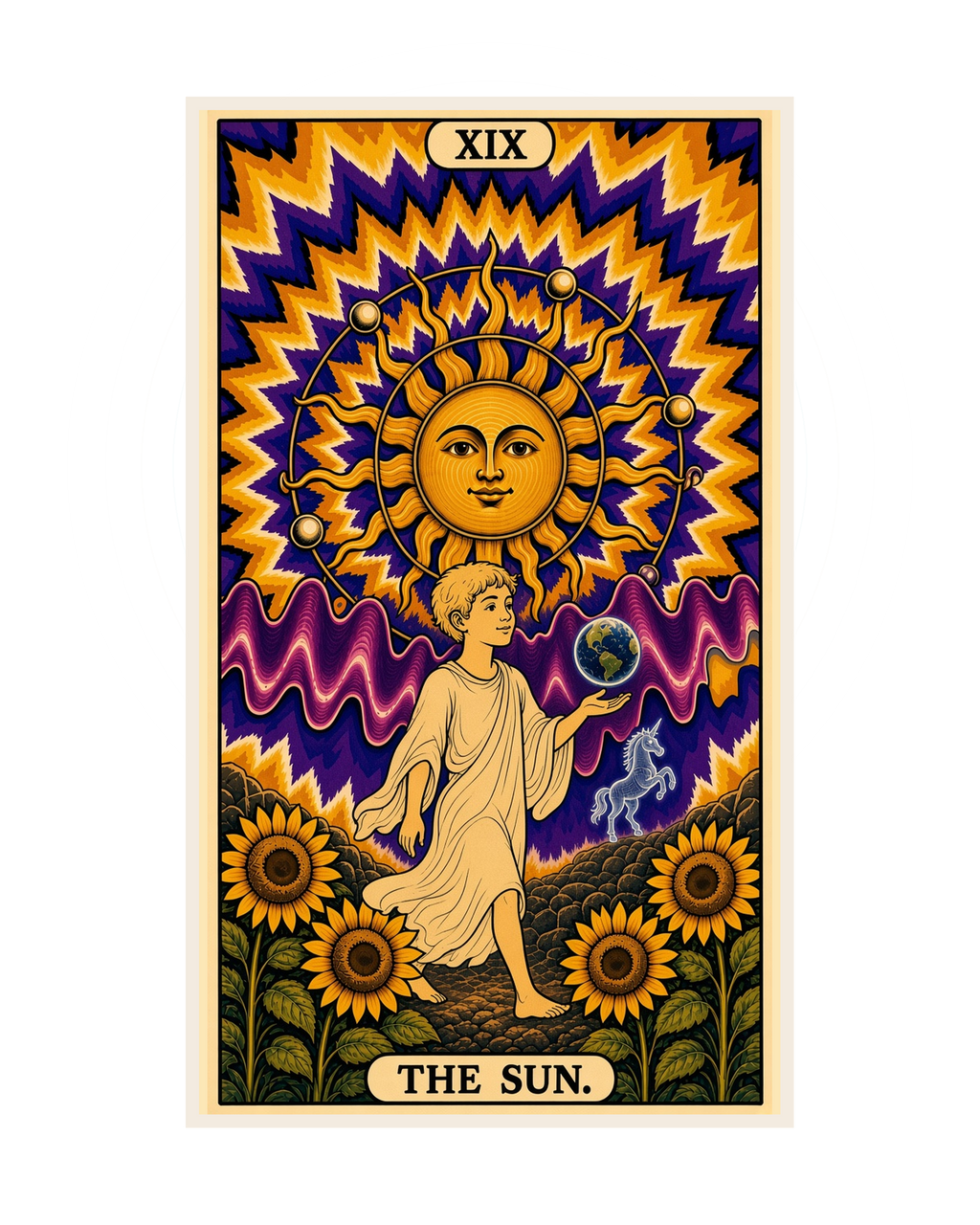The Sun — print plate