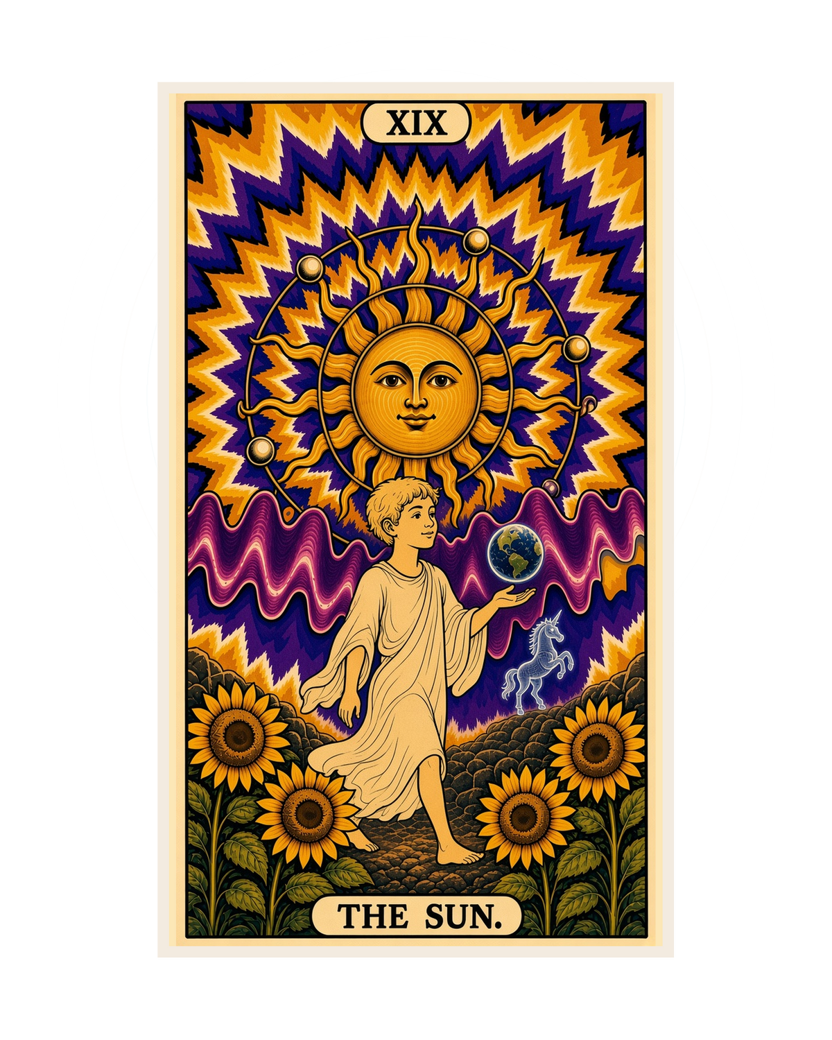 The Sun — print plate
