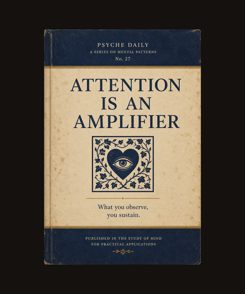 Attention is an amplifier — design