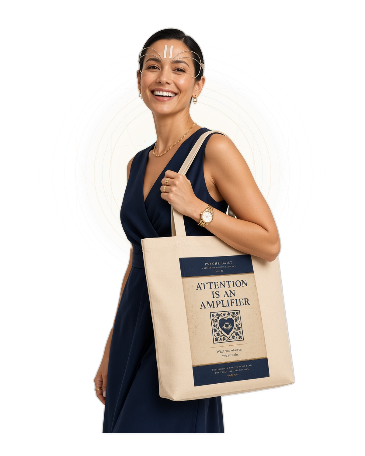 Attention is an amplifier — space-witch lookbook, oyster tote
