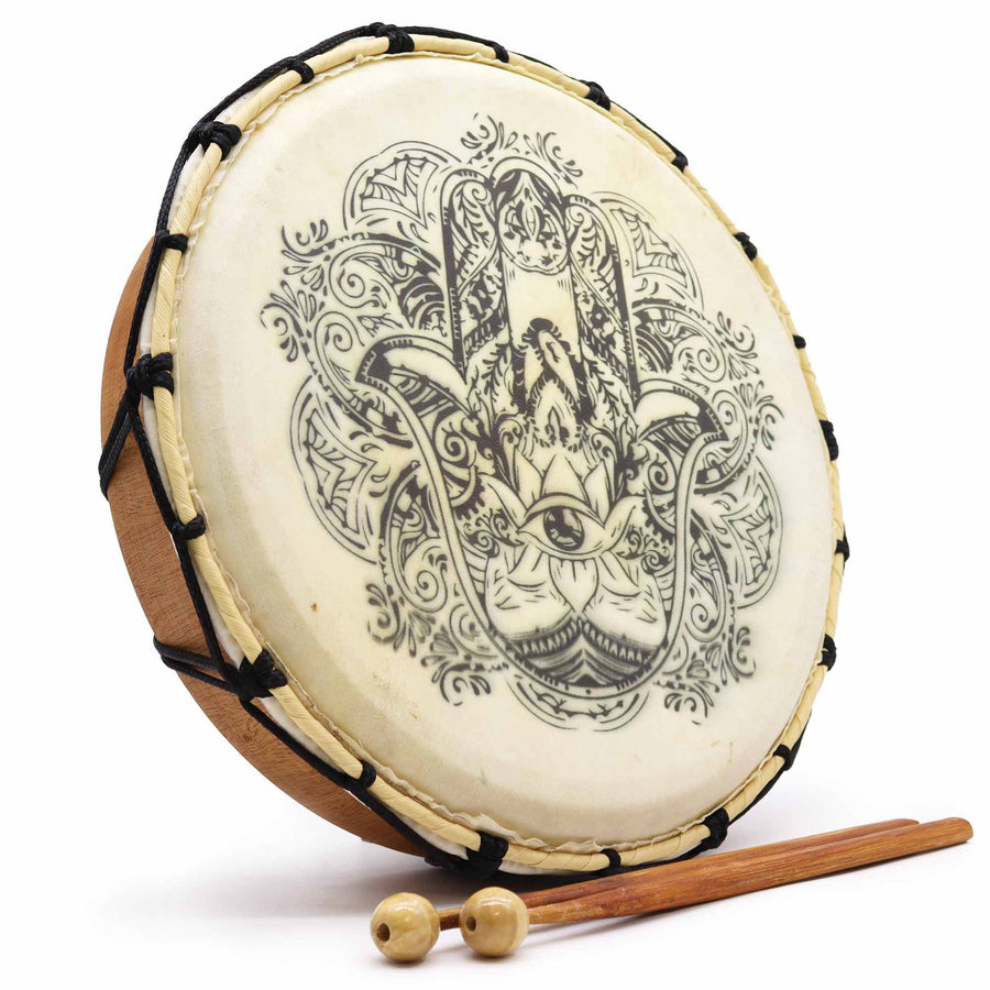 Hamsa shamanic drum