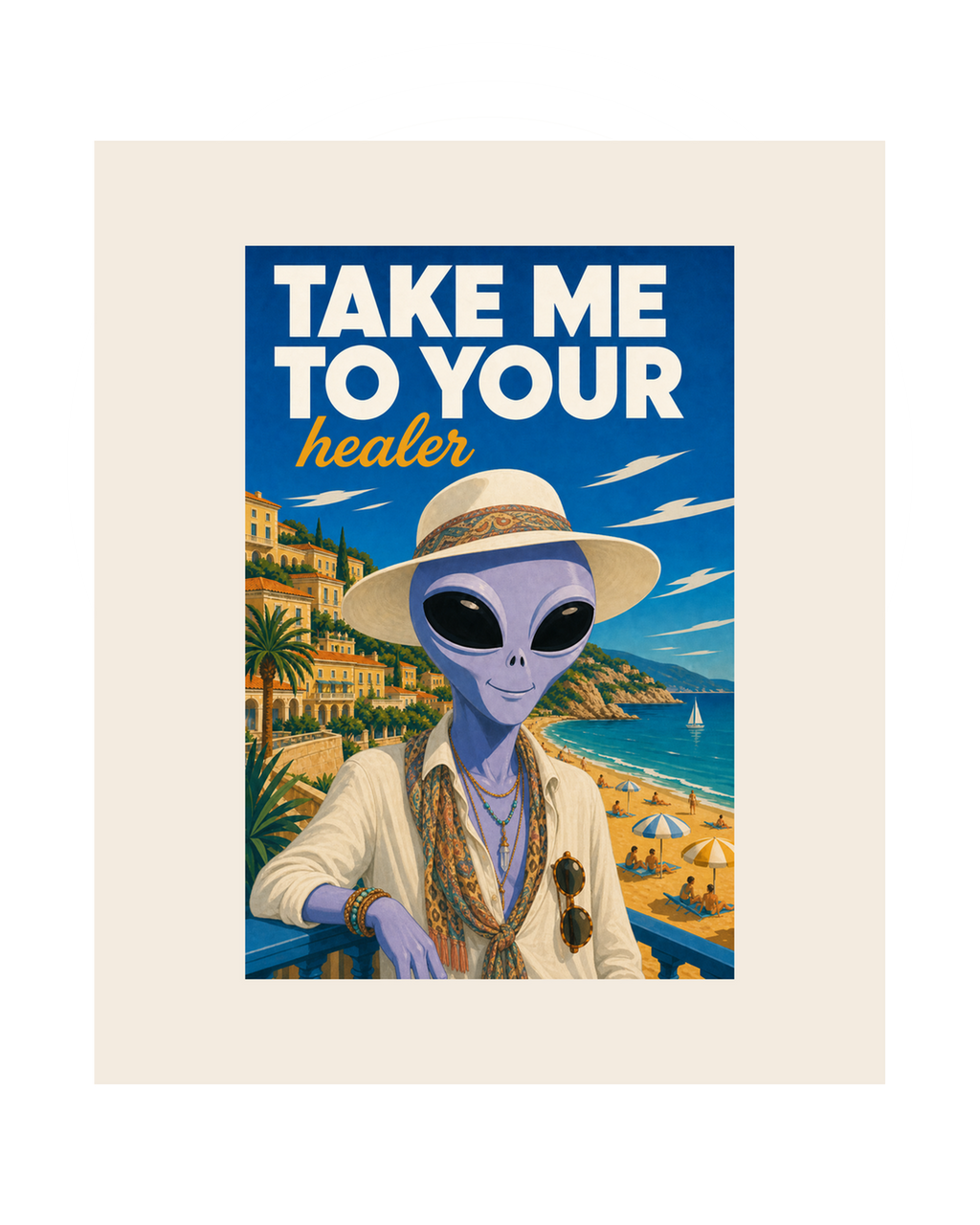 Take me to your healer — design