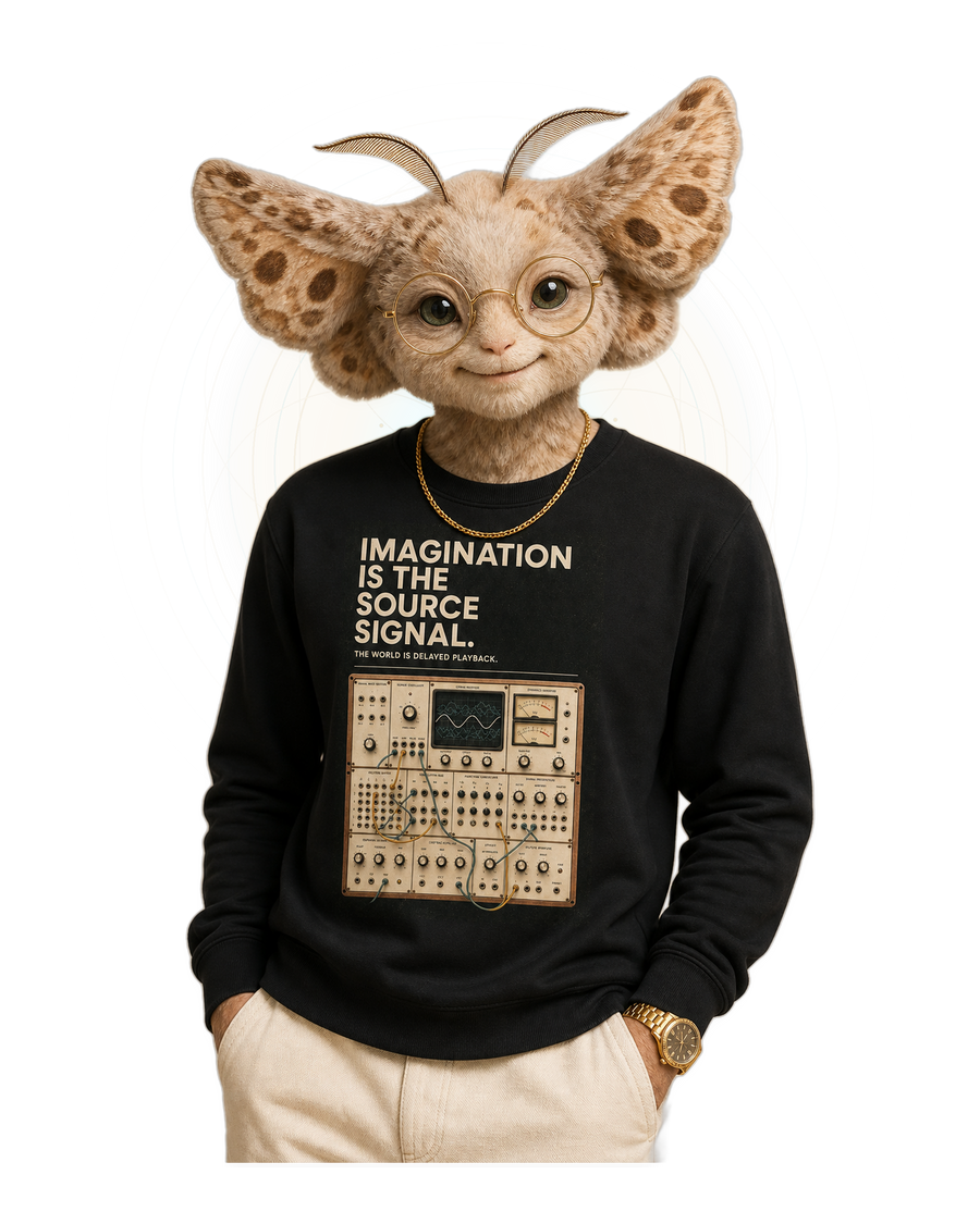 Imagination is the source signal