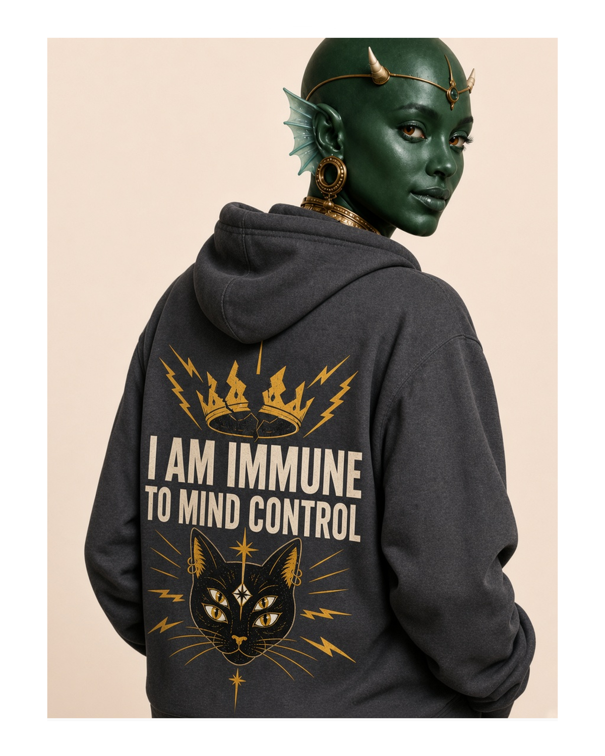 I am immune to mind control — lookbook
