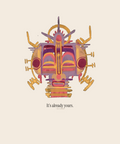 It's already yours — Psyche Daily original print on cream