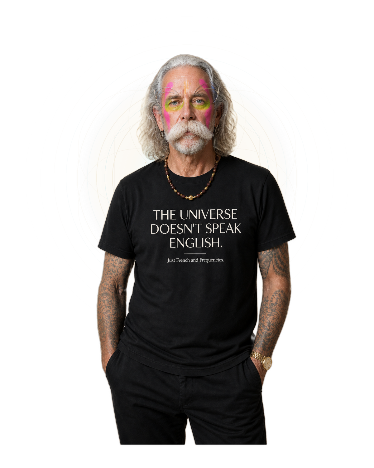 The universe doesn't speak English — lookbook